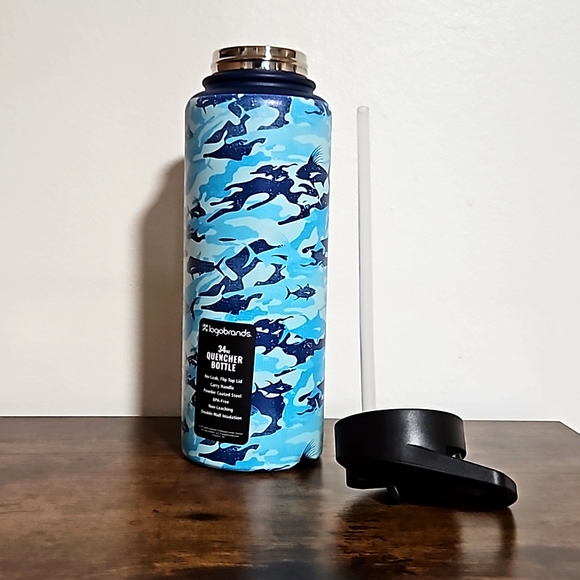 LogoBrands 34oz Quencher Water Bottle - Picture 5 of 7